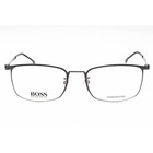 Hugo Boss Men s Eyeglasses Matte Ruthenium Black Metal Frame Boss 1351 f 0svk 00