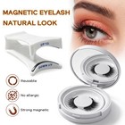 Reusable Magnetic Eyelashes With Applicator No Glue Needed Natural Lashes Kit Us