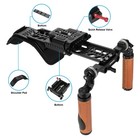 Camvate Shoulder Rig Handle Kit For C100 200 300 sony Fs5 Fs7 panasonic Au-eva1