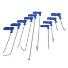 Whdz Paintless Repair Kit Car Body Dent Removal Tools Rods Set Hail Damage 10pcs