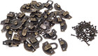 Honbay 20 Sets Antique Bronze Wood Box Latch Jewelry Box Hasp Decoration Latch L