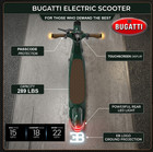 Bugatti 10 0 Max Folding Electric Scooter Green 1000w 22 Mph Adult Commuter