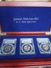 Mint Canceled Waffle Quarters In Beautiful Display And Original Paperwork 2003