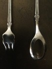 Rogers Bros Vintage Grape Pickle Fork And Olive Fork spoon