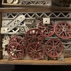 Vintage Original A C Gilbert Wooden Boxed Erector Construction Set