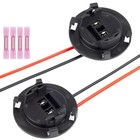 H7 Bulb Socket Connector  Halogen Base Plug Holder Compatible With Hyundai
