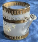 1901 Pan American Exposition Souvenir Glass Sprinkle Can - Goofus 