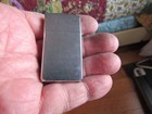 Vintage  pre-owned Zippo Slim Cigarette Lighter High  street Chrome  dated K 06