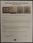 Jerry Koosman Collection  1969 Mets World Champions Award Of Excellence W  Lop