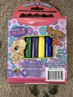 Littlest Pet Shop Coloring   Activity  Book 2007 Markers Color-n-carry Lps
