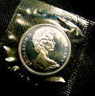 1967 Pl Fifty 50 Cents Canada Wolf Centennial Alex Coleville Proof Like  Silver