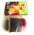 Vintage Holiday Industries Christmas Ornament Kit 1978 Sequin Beads Flying Birds