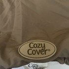 Cozy Cover Infant Carrier Car Seat Cover Black Insulated Baby Carrier Car Seat