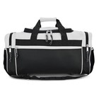 21  Blank Duffle Bag Sports Travel Luggage Gym Gear Bag In White