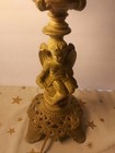 Antique Vintage Metel Cherub Candelabras 17 1 2 H X 7 1 4 W 