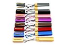 Spring Hinge Reading Glasses In Compact Aluminum Tube Hard Case Readers In Tube