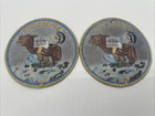 2-pack Nasa Apollo 11 Kennedy Space Center 4  Mission Patch  eagle Earth Moon 