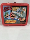Vintage Super Mario Bros Zelda 2 Nintendo Power Red Aladdin Lunch Box 1989 Link