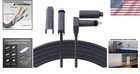 Starlink Compatible 75ft Ethernet Cable - Fast Data Transfer   Weatherproof