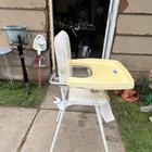 Graco Baby High Chair Yellow Removable Tray Seat Cushion Bear Design