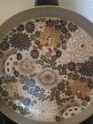 Antique Japanese Satsuma Plate Meiji Late 1800s 9 5x9 5 Floral Gilt And Men 