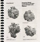 Cummins Diesel V vt-378 504 555 Cid Engines Service Repair Shop Manual Shop Book