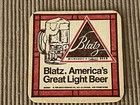  4  Blatz Beer Coasters - Set Of Two Coasters Bar Pub Mats Brewery Brewing