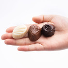Hiawbon 30 Pcs Fake Chocolate Artificial Food Chocolate Realistic Mixed Color Ch