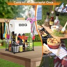Grill Caddy  Bbq Caddy For Outdoor Grill  Camping Essentials  Camping 
