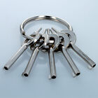 5 Pack Universal Handcuff Key Standard Issue Law Enforcement Steel Key