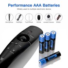 1 5v Aaa Rechargeable Batteries 1100mwh Usb Lithium Li-ion Battery Charger Lot 
