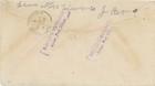 P132 28 British Honduras 1940 Cover Cayo To Usa    received In This Condition 