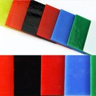 7 Sheets Coe 90 Bullseye 7 Colors 3mm Kiln Fusing Glass Supplies 52x52x3mm New