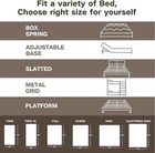 6 10 12 14  Twin Full Queen King Mattress In A Box Hybrid Spring Gel Memory Foam