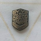  judge Dredd   only Dredd Can Judge Me  Metal Enamel Pin   brand New   sealed  