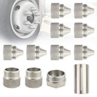 For Any 1 375  x24 Cone Shaped Parts Stainless Steel Replacemet Sealed End Cap
