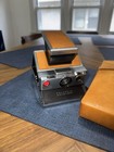 Vintage Sx-70 Sx70 Polaroid Land Camera W  Leather Case Tested