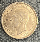 1944 S Australia 1 Florin Nice Looking World Silver Piece