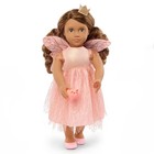 18  Our Generation Breena Tooth Fairy Doll   Accessories Set - Brown Wavy Hair