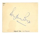 Robert Taylor Vintage Signed Album Page Actor