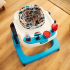 Smart Steps Baby Walker With Interactive Toys Height Adjustable Padded Seat Kids