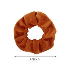 60 Velvet Hair Scrunchies - Elastic Hair Ties   Bands For Women Gentle On Hai   