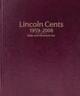 Lincoln Cents  1959-2008 Date mintmark Set - Whitman Prestige    Coin Album