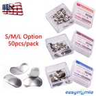50  m Dental Matrix Sectional Contoured Soft Bands Metal Matrices Bands  us s m l