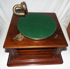 Antique Victor Talking Machine Record Player Exhibition Reproducer Read   