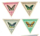 Indonesia Republik Maluku Selatan Mint Never Hinged Butterflies Stamps  S26-116