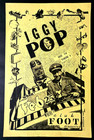 Scarce Iggy Pop Op1 Clubfoot 1983 Armadillo World Headquarters Austin Aor Poster