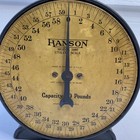 Vintage Hanson Model 2060 Utility Scale 60 Lb Capacity Made In Chicago Usa