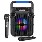 Jamelo Karaoke Machine Portable Bluetooth Speaker W wireless Microphone System