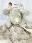 Blankets And Beyond Grey Plush Dog Baby Lovey Paci Holder New Security Blanket